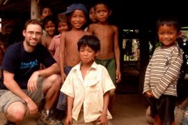 Jonathan Lacocque on location in Cambodia for A PERFECT SOLDIER