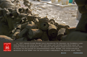 A Perfect Soldier -- The Cambodian Landmine Museum